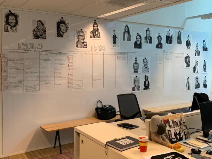 Whiteboard wanden voor creatieve ruimtes